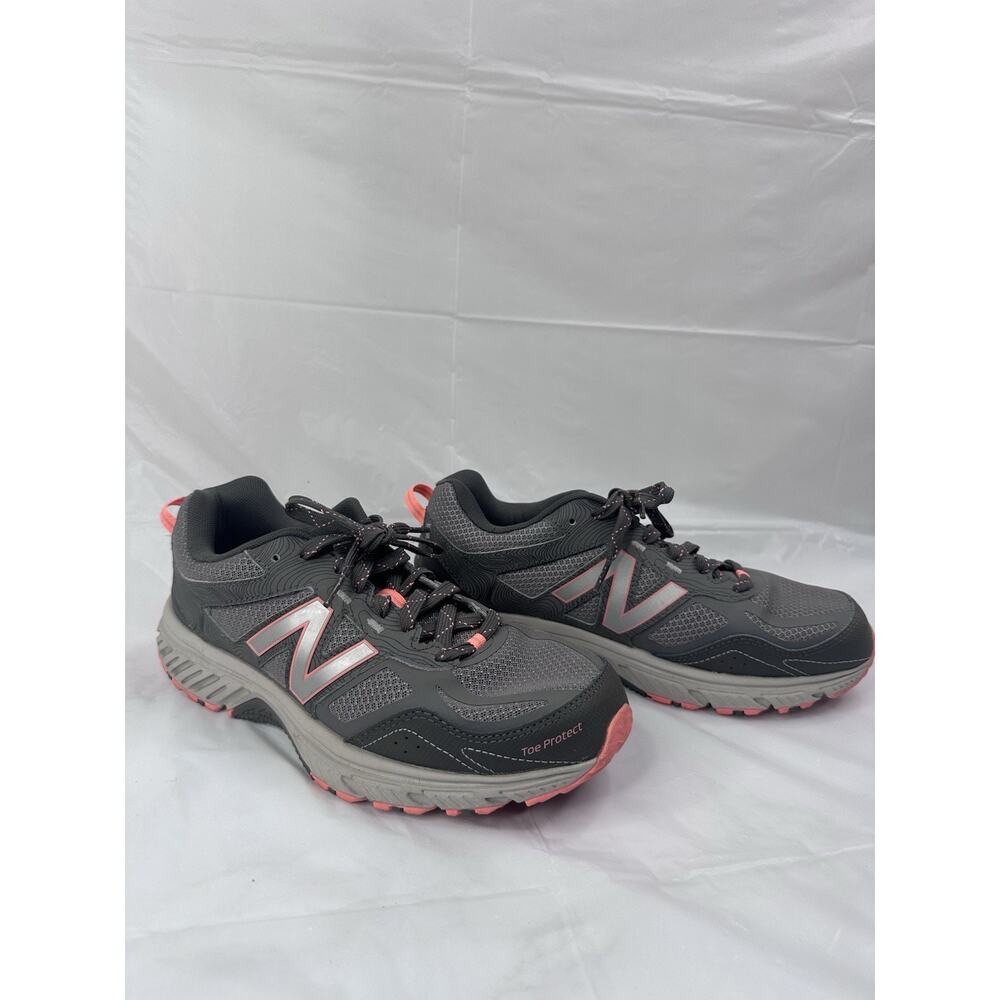 New Balance 510v4 Trail Running Women's US 10 D Gray Black Orange WT510LS4
